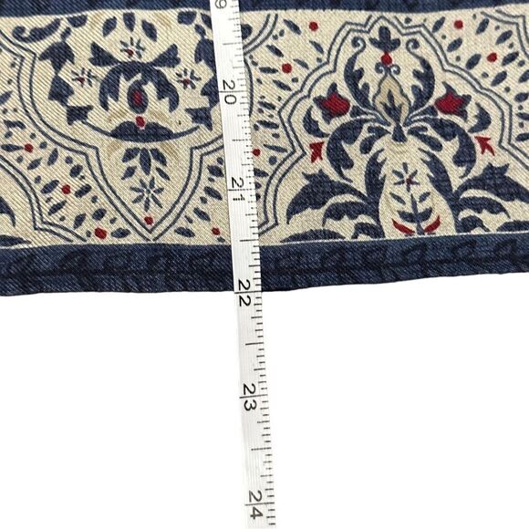 Talbots Petite Floral Canvas A-Line Skirt Size 6 - Picture 8 of 9